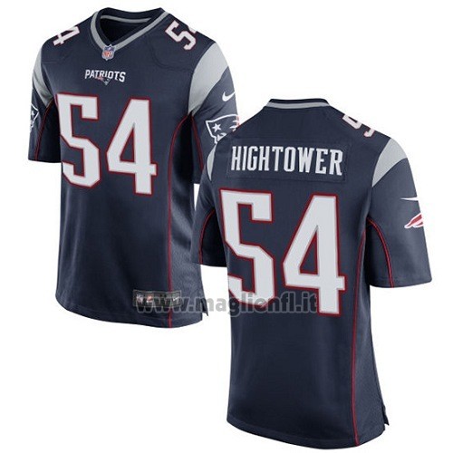 Maglia NFL Game New England Patriots Hightower Blu
